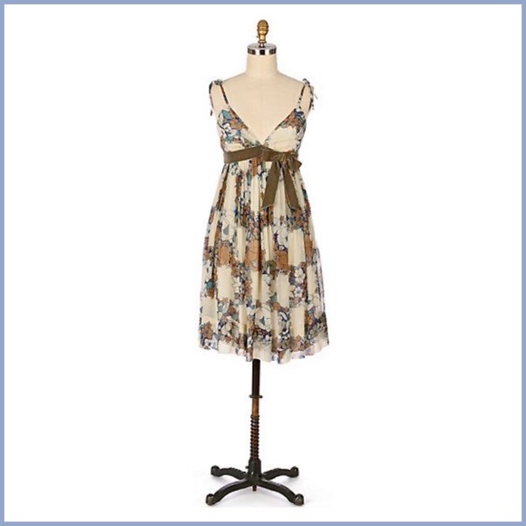 2006 Anthro "Snow Violet Dress" by Maple - Picture 2 of 9